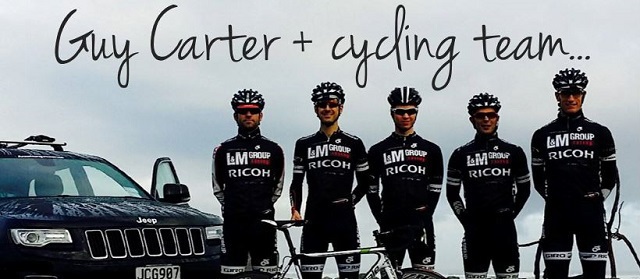 Guy Carter Selected for L&M Group Ricoh Cycle Team