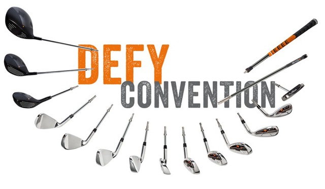 New golf company breaks all the rules with fold-away golf clubs