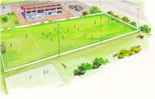 Nelson Hockey Turf Concept Drawing