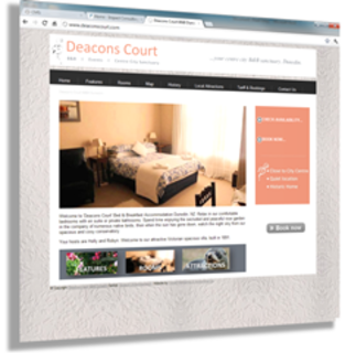 New Deacons Court B&B Dunedin Website