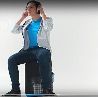 Rideable suitcase for Teenagers